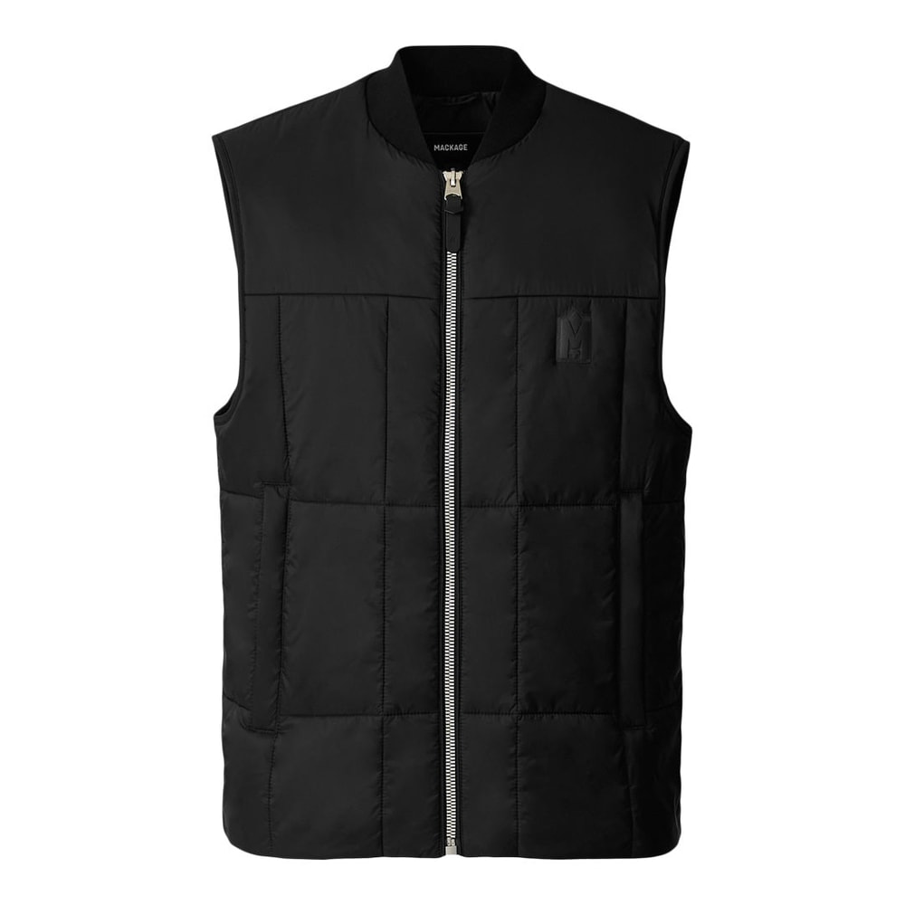 Mackage EREN Ultra-Light Quilted Vest Black