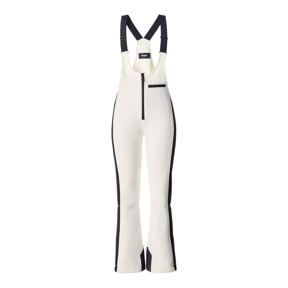 Mackage GIA-R Agile-360 fitted ski suspenders Off White
