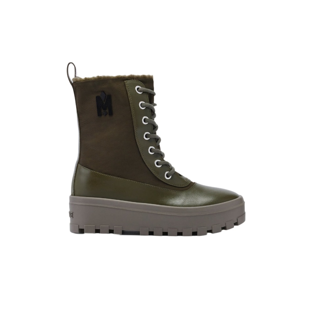 Mackage HERO-W Shearling-lined winter boot for women Army