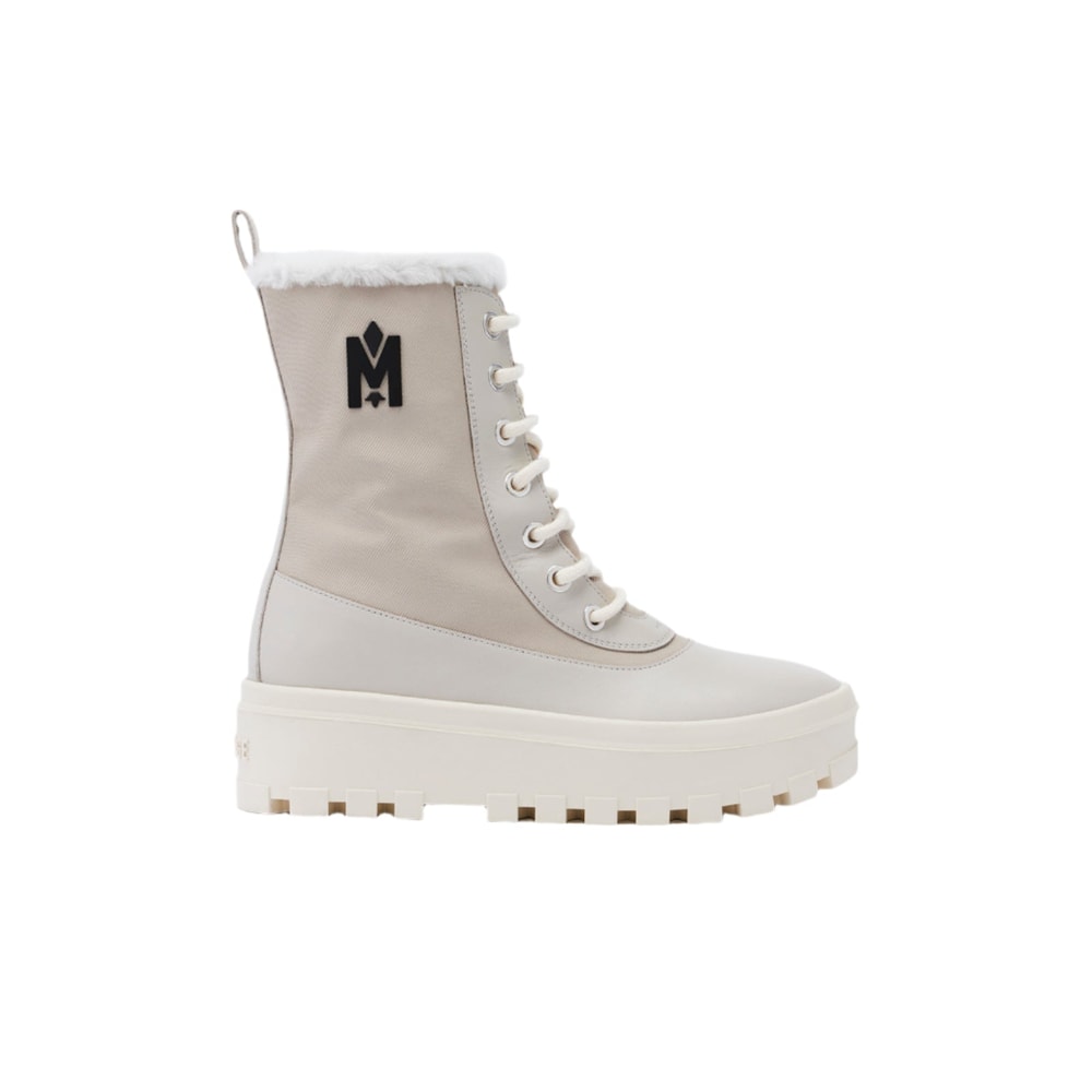 Mackage HERO-W Shearling-lined winter boot for women Champagne