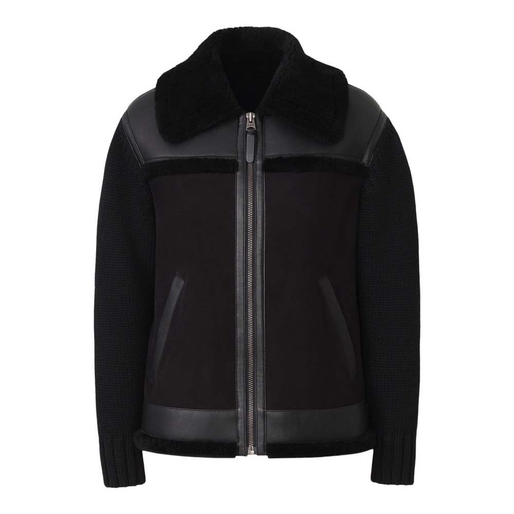 Mackage HONA hybrid jacket Black-Black