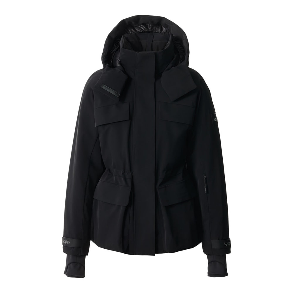 Mackage ICLYN-RZ Medium down ski jacket with removable hood Black