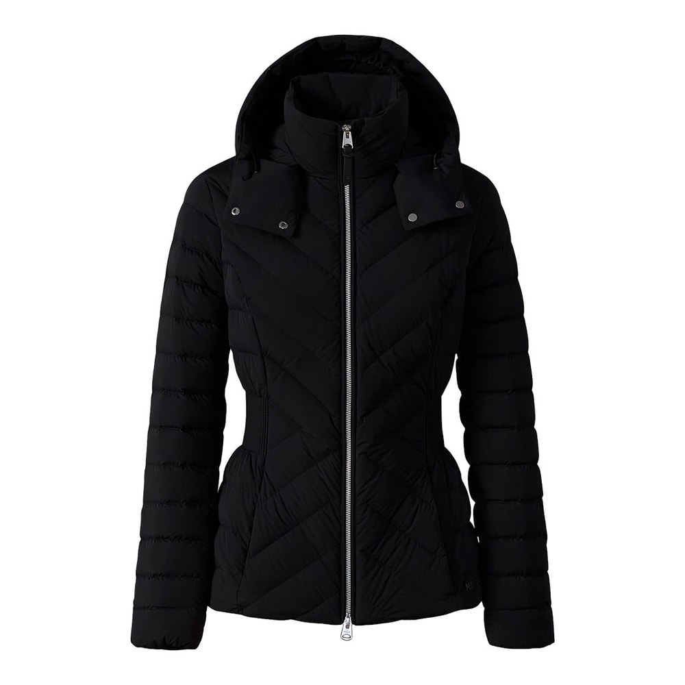 Mackage IDALEE Light down hooded jacket Black