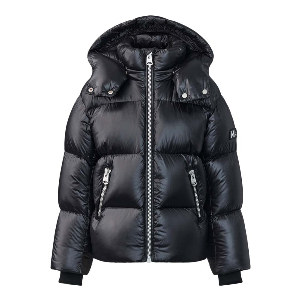 Mackage JESSE Lustrous light down jacket for kids (8-14 years) Black