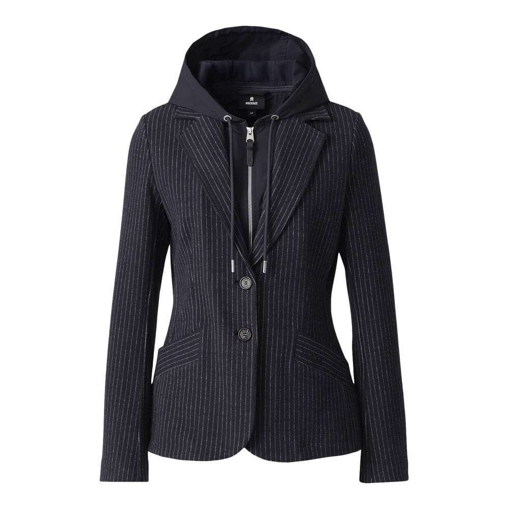 Mackage JOSPIA-K 2-in-1 Tailored Jacket With Removable Bib Navy-Cream