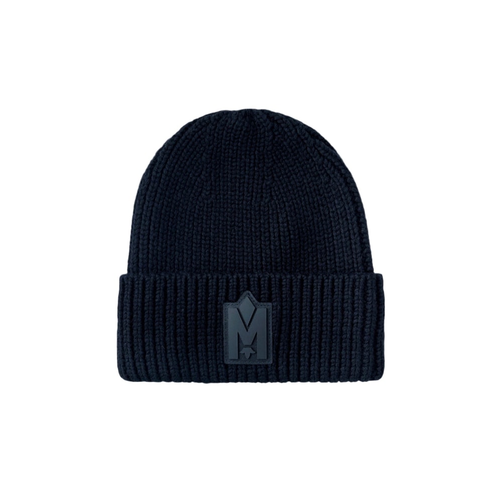 Mackage JUDE-MZ hand-knit toque with ribbed cuff Black