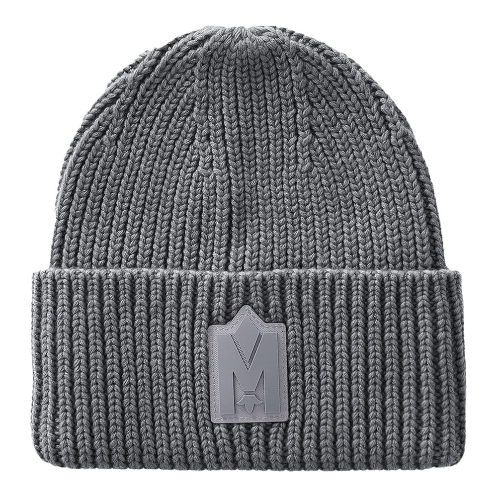 Mackage JUDE-MZ hand-knit toque with ribbed cuff Carbon Mix