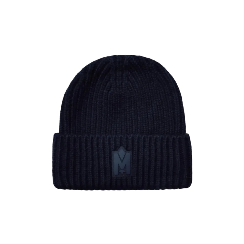 Mackage JUDE-WZ hand-knit toque with ribbed cuff Navy