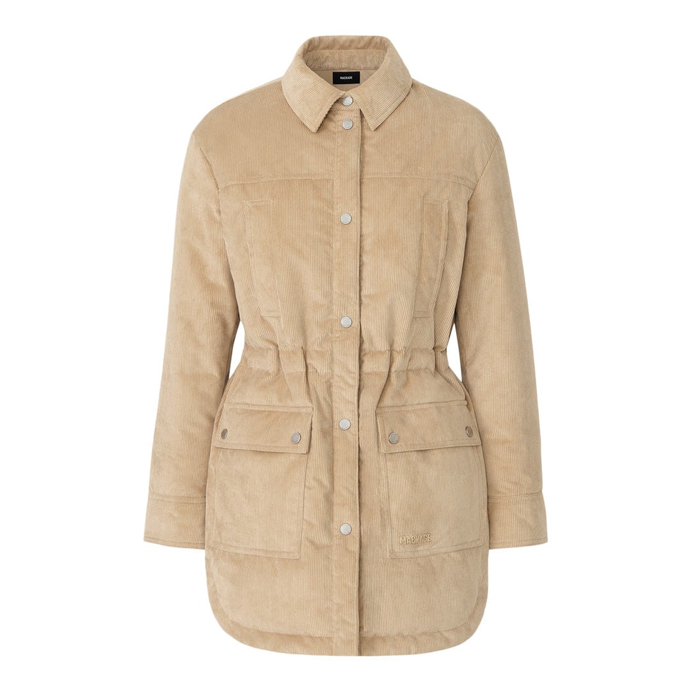 Mackage KAETHE-CDY Corduroy shirt jacket Light Camel