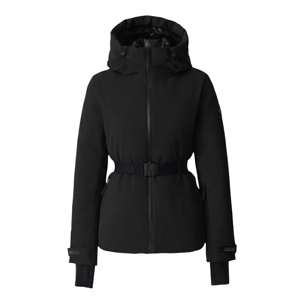 Mackage KRYSTAL-R Down Ski Jacket With Belt Black