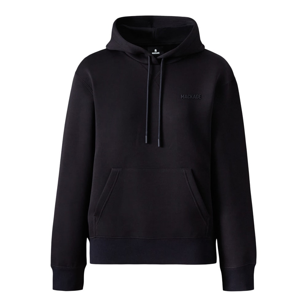 Mackage KRYSTIANA Double-face Jersey hoodie Black
