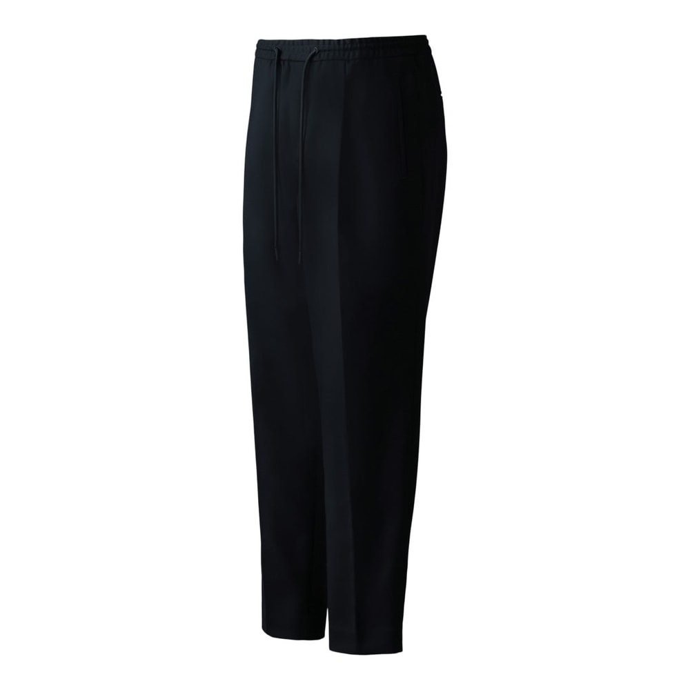 Mackage MARTIN-Z Pleated wool pants with elasticized waist Black