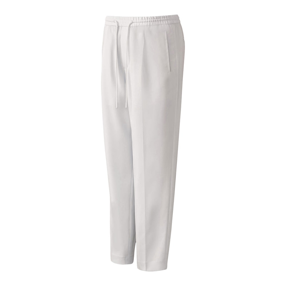 Mackage MARTIN-Z Pleated wool pants with elasticized waist Cream