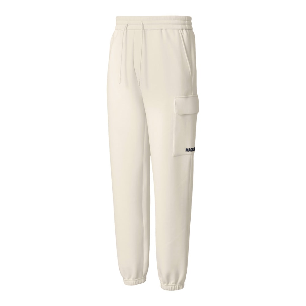 Mackage MARVIN-R Double face jersey cargo sweatpants Cream-Navy