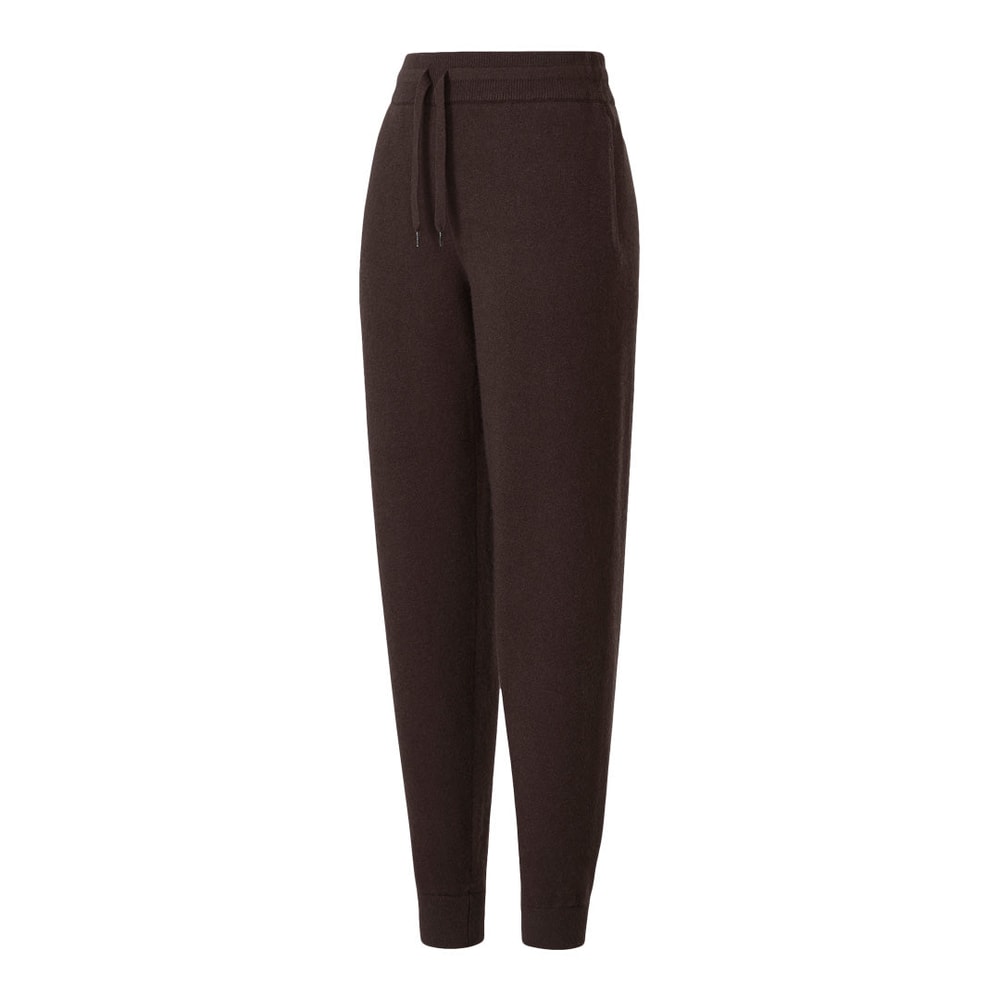 Mackage NATHALY-Z Wool Cashmere Knit Sweatpants Coffee
