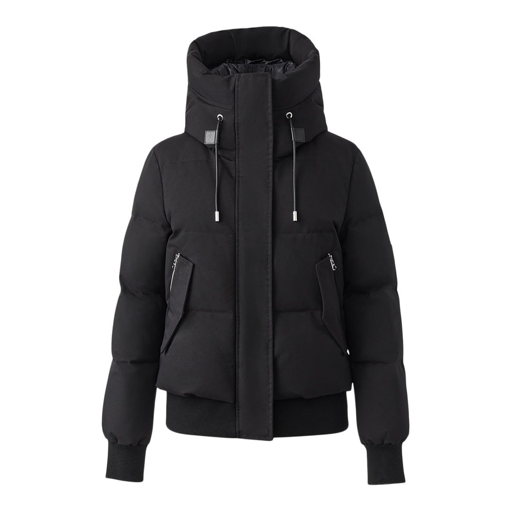 Mackage NEFI-NF Nordich tech down jacket with hood Black