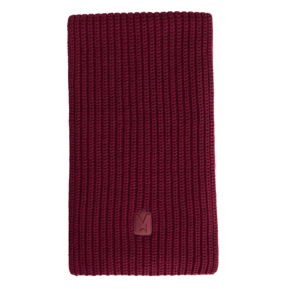 Mackage NELL Rectangular merino wool scarf Garnet