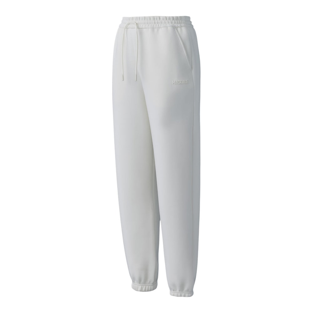 Mackage NEV-R Double-face jersey sweatpants Cream
