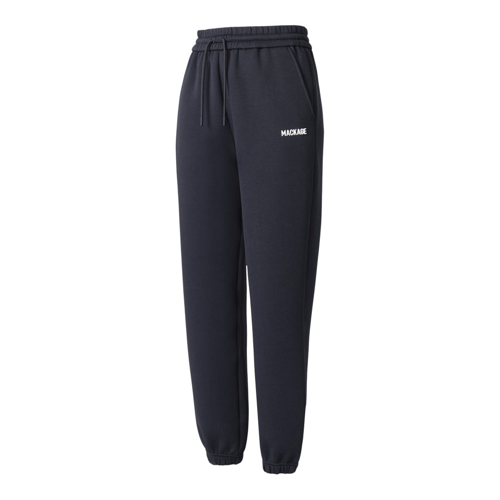 Mackage NEV-R Double-face jersey sweatpants Navy-White