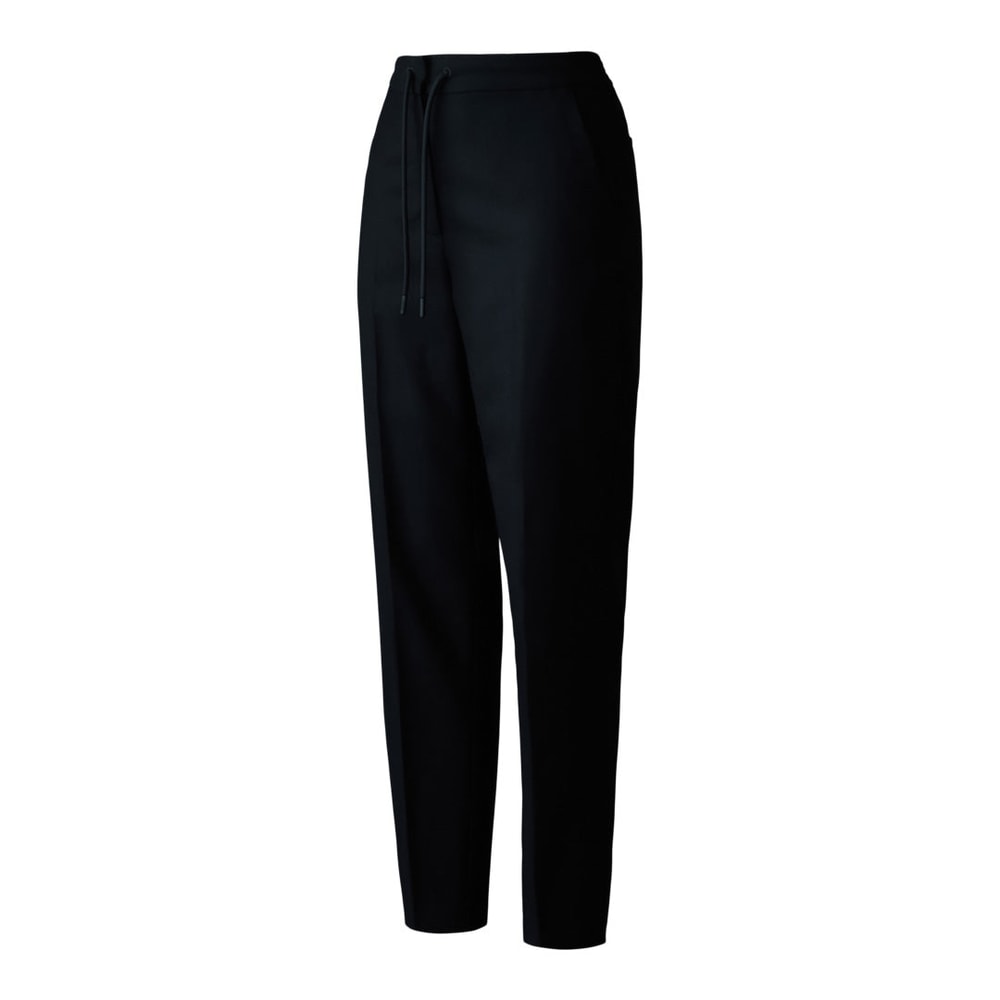 Mackage NIDYA-Z Straight pleated pants Black