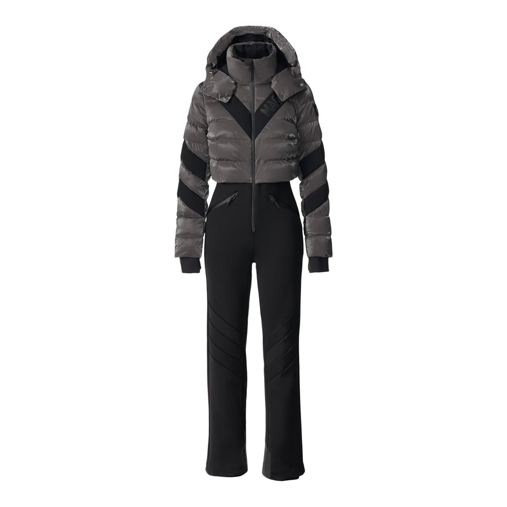 Mackage SATORY-GLO High-Gloss Down Ski Suit Carbon