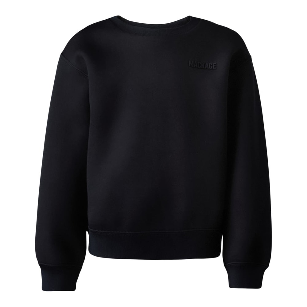 Mackage SAWYER Double-face jersey sweatshirt for kids (8-14 years) Black