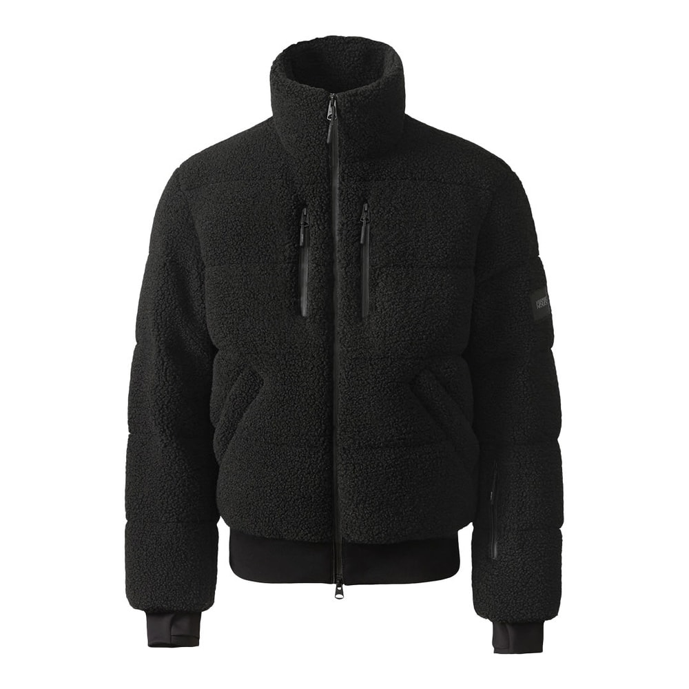 Mackage SHEPARD Down Teddy Jacket With Powder Skirt Black