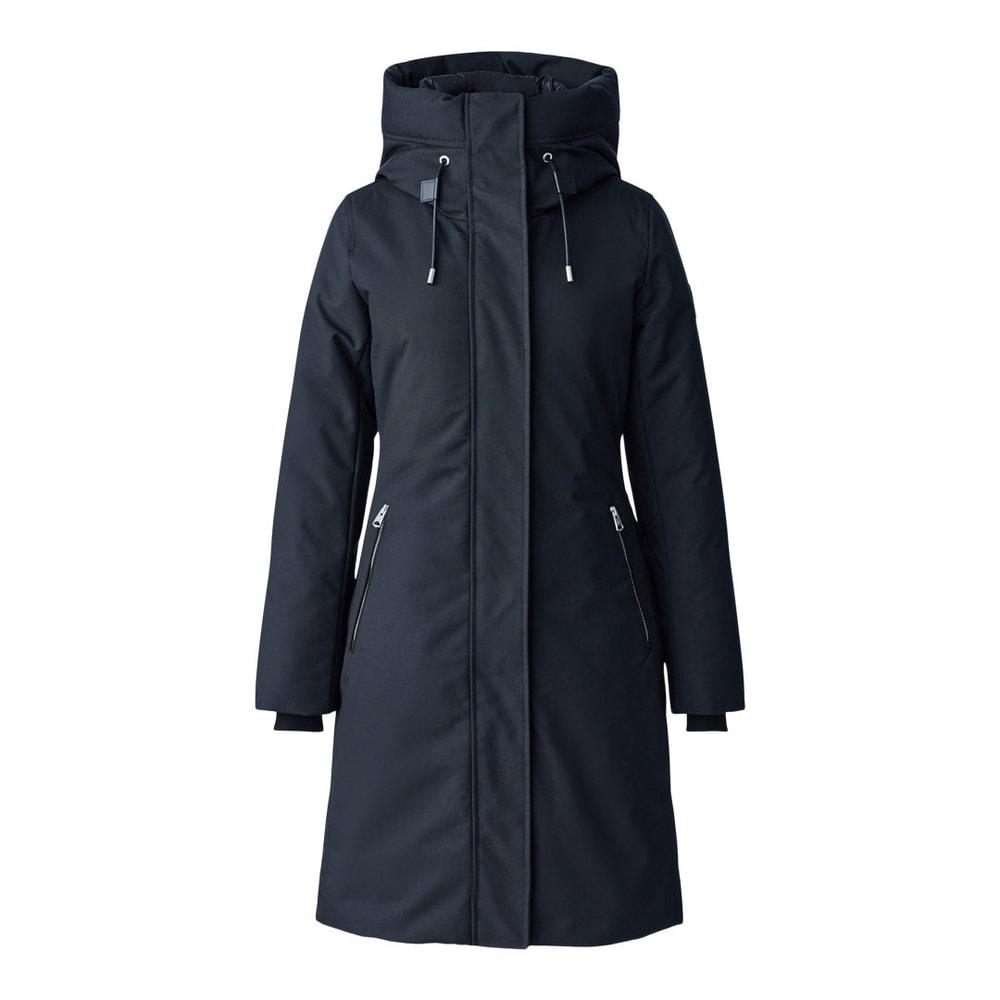 Mackage SHILOH-NF 2-in-1 fitted down coat with removable bib Black
