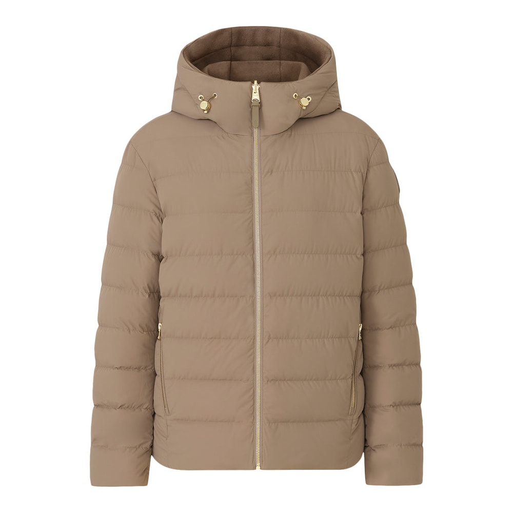 Mackage SINGA Reversible recycled nylon jacket Truffle Brown