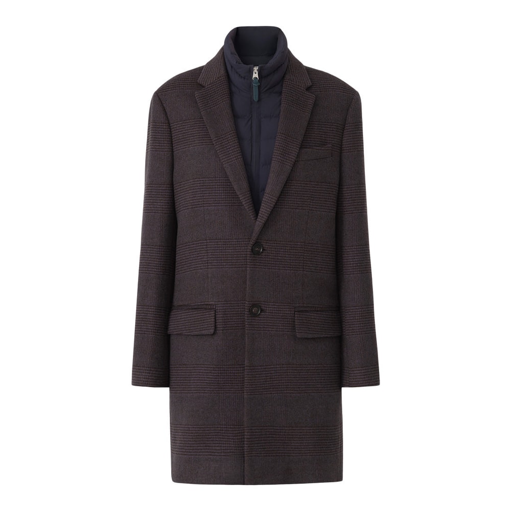 Mackage SKAI-PL 3-in-1 Convertible coat Navy-Coffee