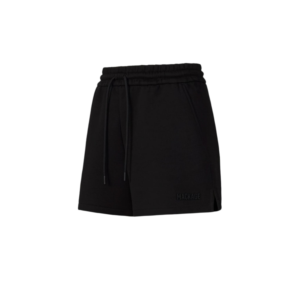 Mackage SUMMER-R Drawstring Shorts with Elasticized Waistband Black