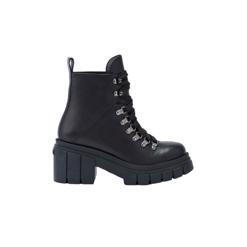 Mackage SUMMIT unlined (R) Leather ankle boot for women Black
