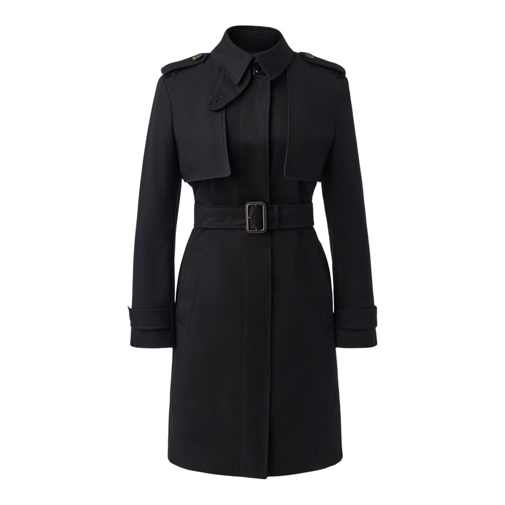 Mackage WINN-Z 2-in-1 classic trench coat Black