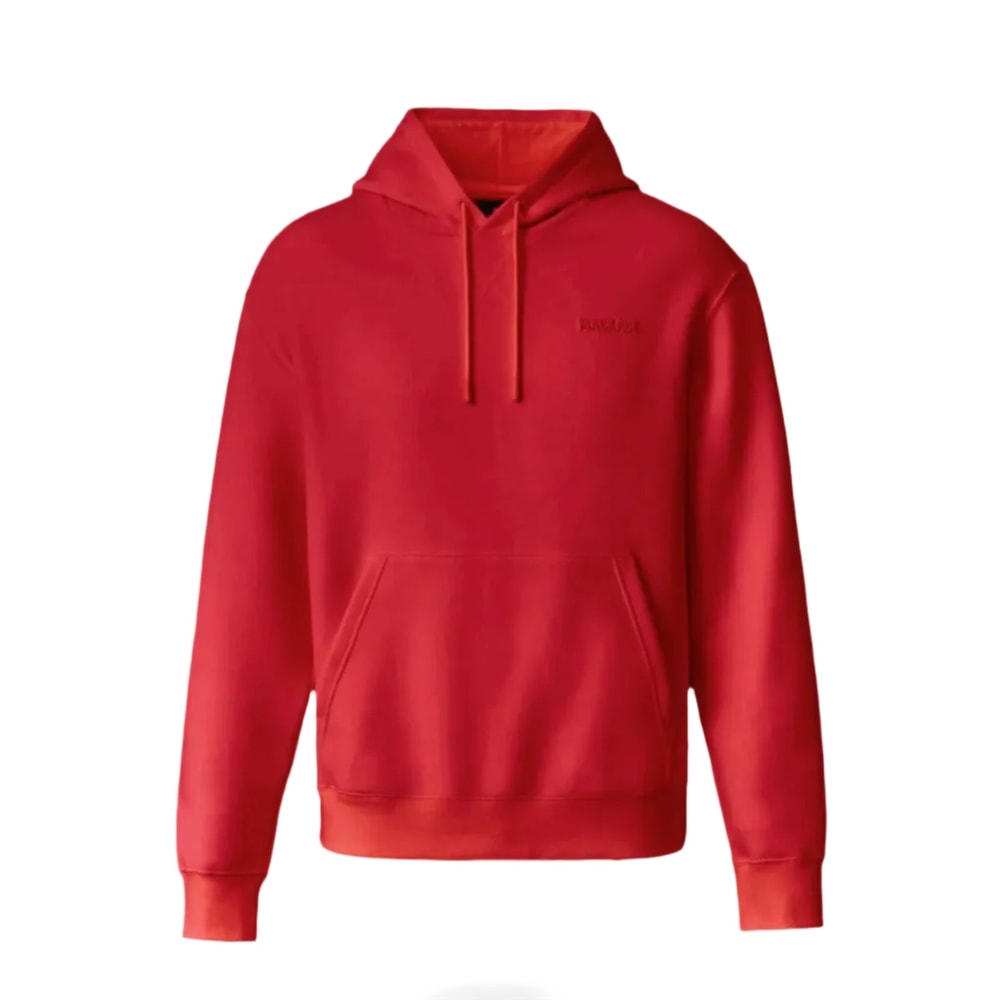 Mackage ZOSIA Double-Face Jersey Logo Hoodie Lava
