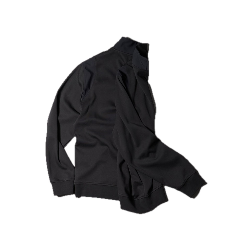 Moose Knuckles Dalon Quarter-Zip Sweatshirt Black