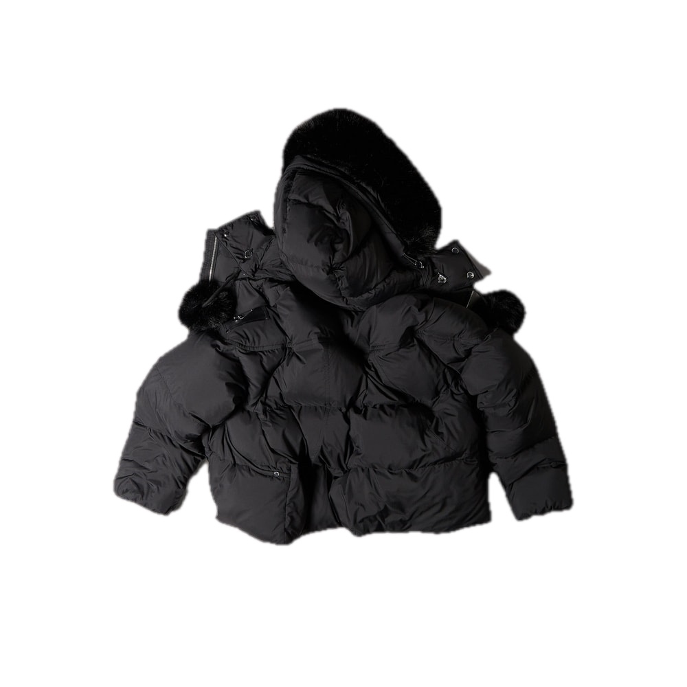 Moose Knuckles Everest Hooded Down Puffer Black