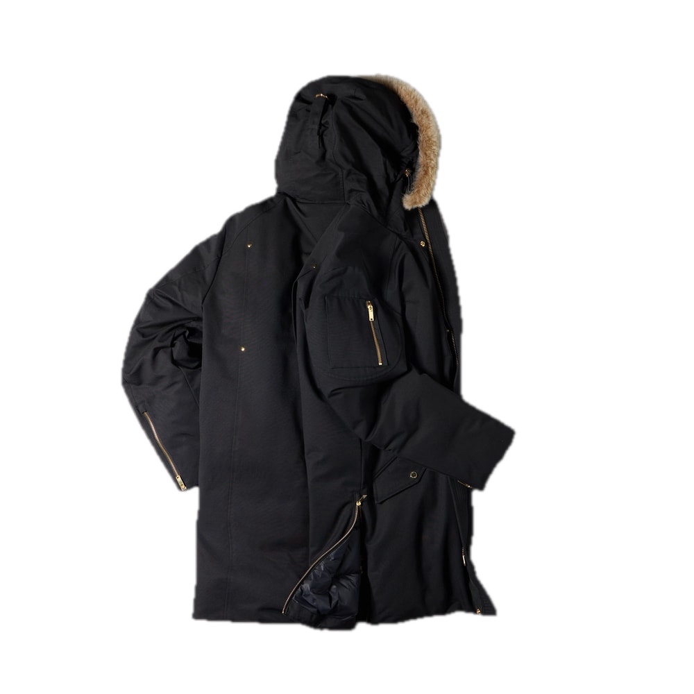 Moose Knuckles Gold Series Original Stirling 2.0 Down Parka Black-Bronze