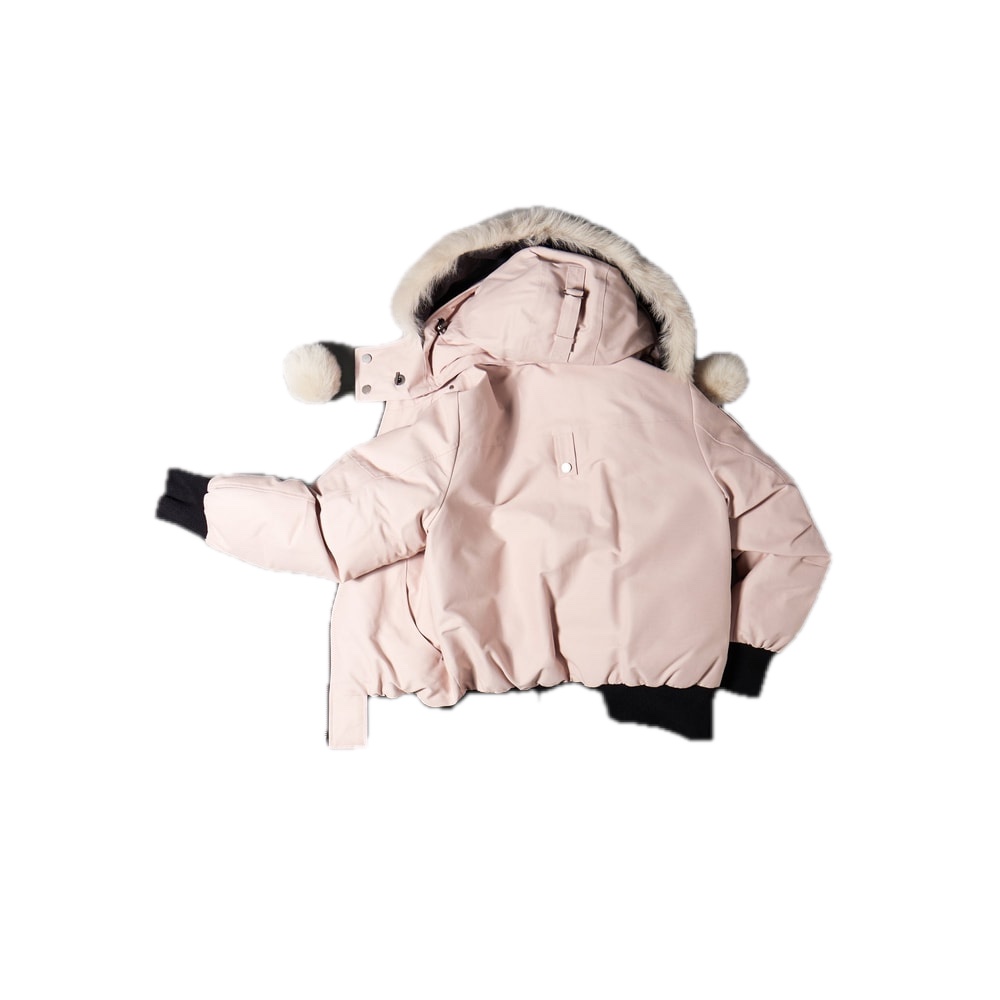 Moose Knuckles Original Debbie Down Bomber Rosewood-Alabaster