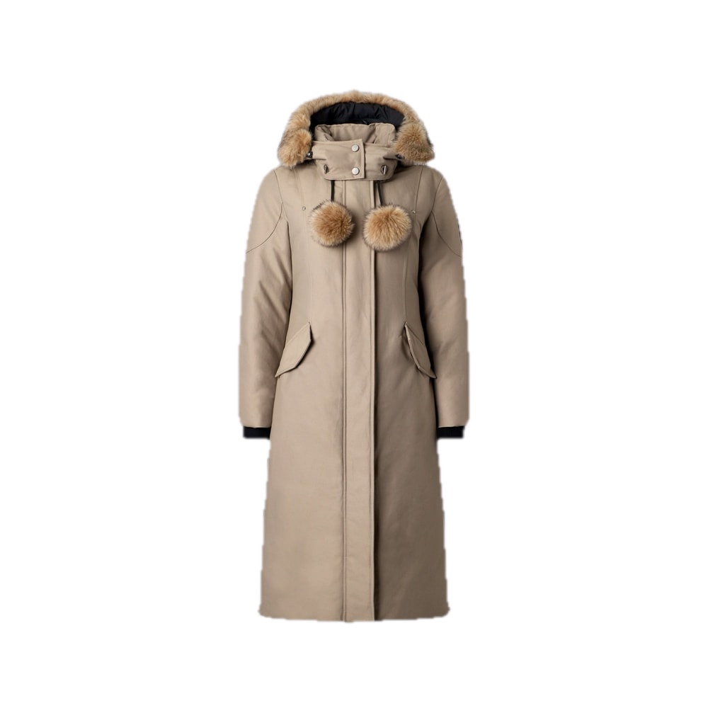 Moose Knuckles Original Stirling Long Down Parka Ashen-Bronze